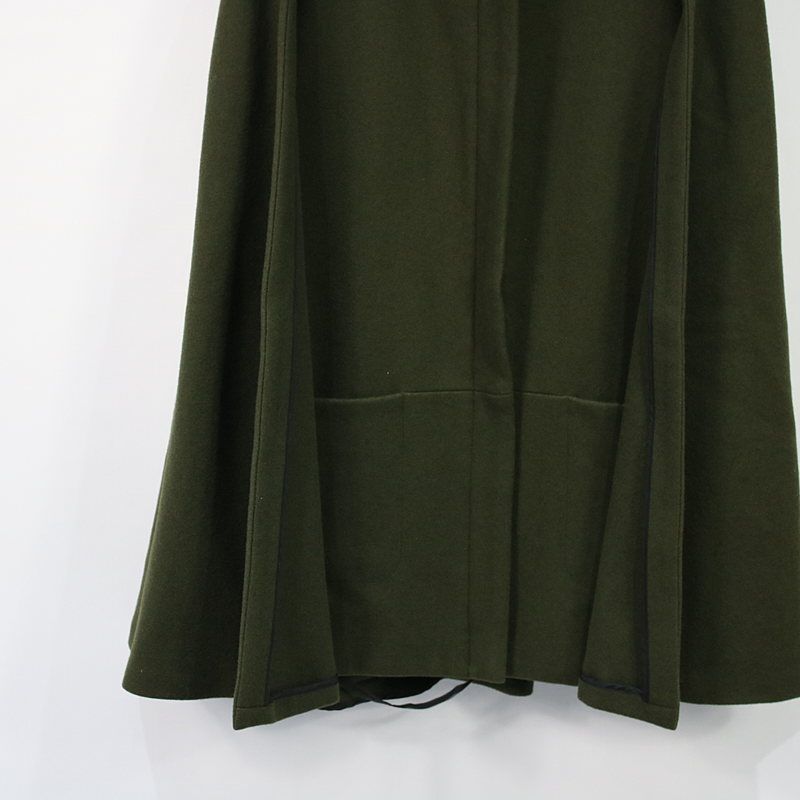 MSGM / エムエスジーエム | ケープレイヤードメルトンジップアップ