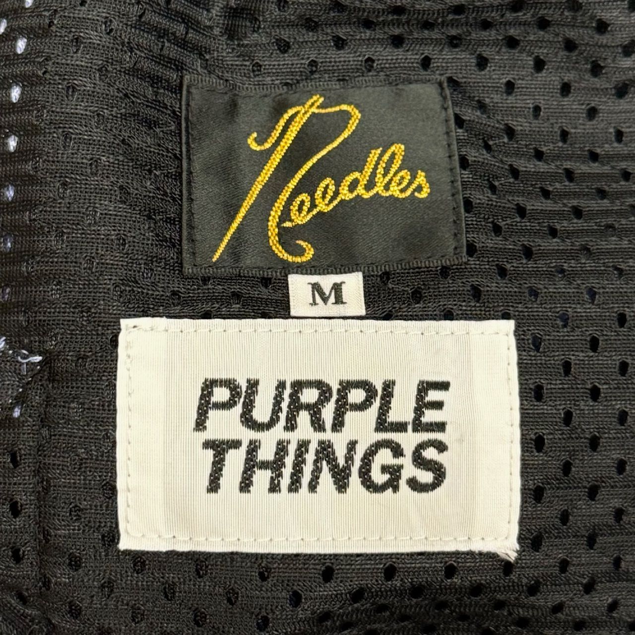 Needles × PURPLE THINGS 23SS サイドラインヒザデルパンツ トラック
