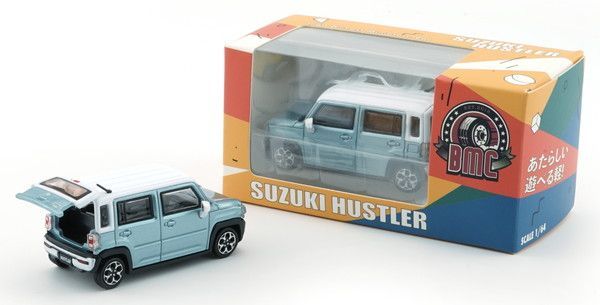 新品 BM CREATIONS 1/64 スズキ ハスラー 2019 オフブルー/メタリックホワイトトップ RHD 完成品ダイキャストミニカー  64B0390 [佐川急便] メルカリ