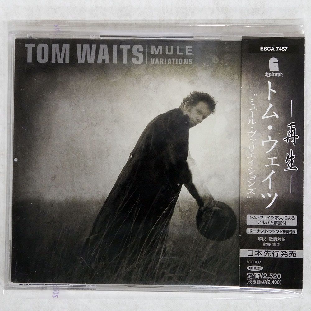 帯 国内盤 TOM WAITS/MULE VARIATIONS/EPITAPH ESCA7457 CD