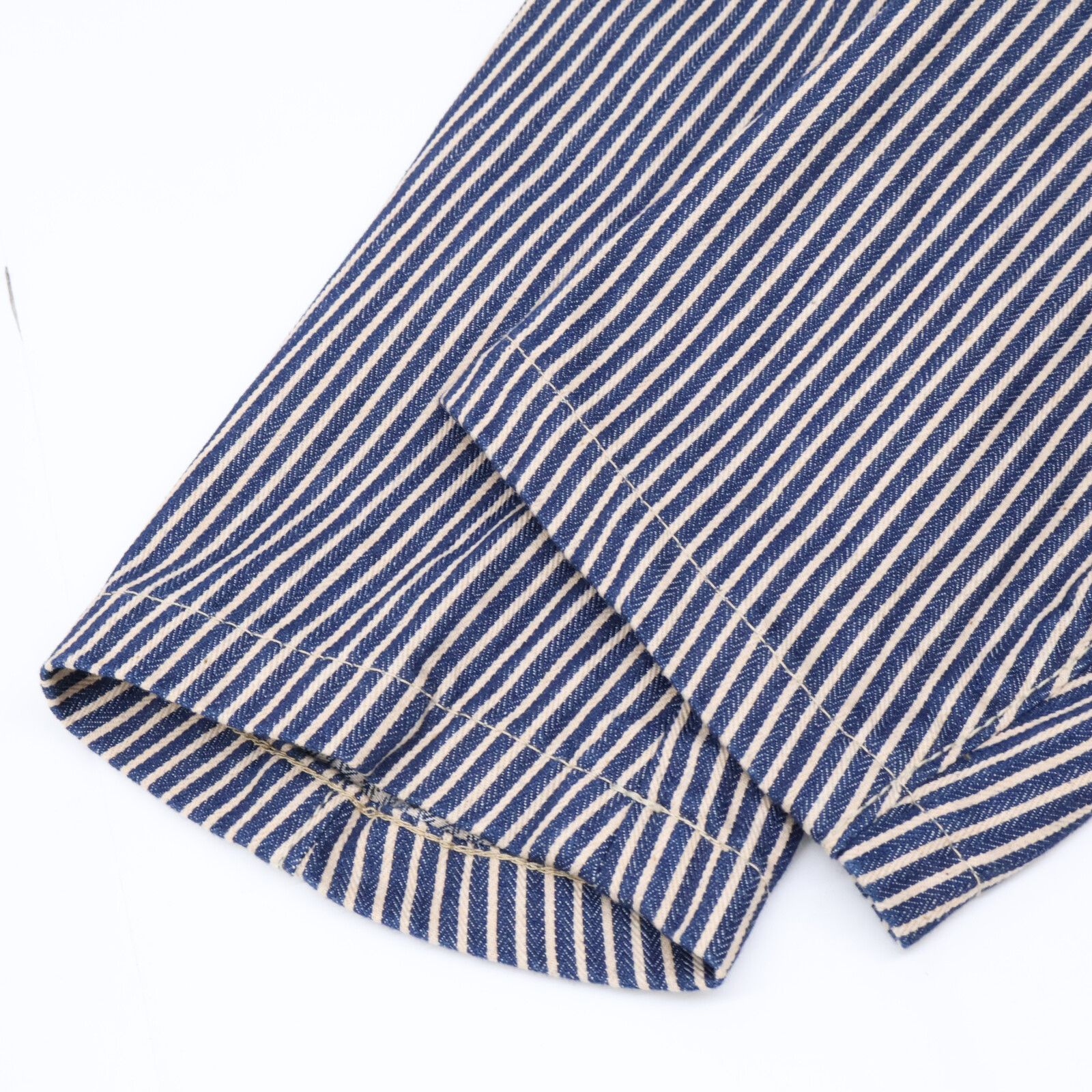 45R ライ麦デニムのプティカバーオール 45R フォーティファイブ アール 70310012 ブルー ライ麦デニムの