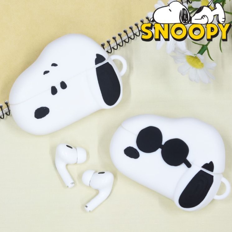 スヌーピー Air Pods Pro ケース 顔 フェイス イヤホンケース