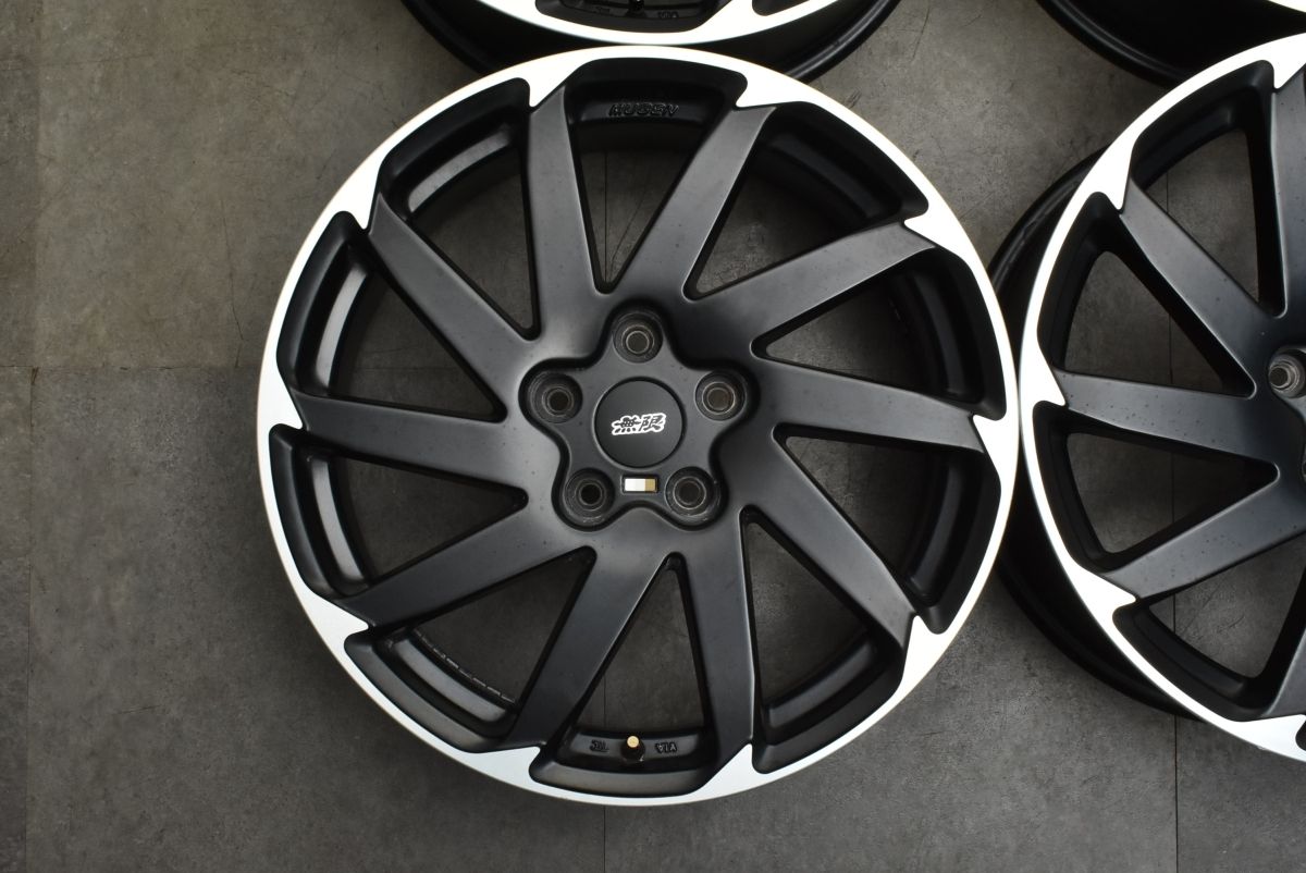 カスタム用に】MUGEN CU10 18in 7.5J +50 PCD114.3 4本セット ヴェゼル