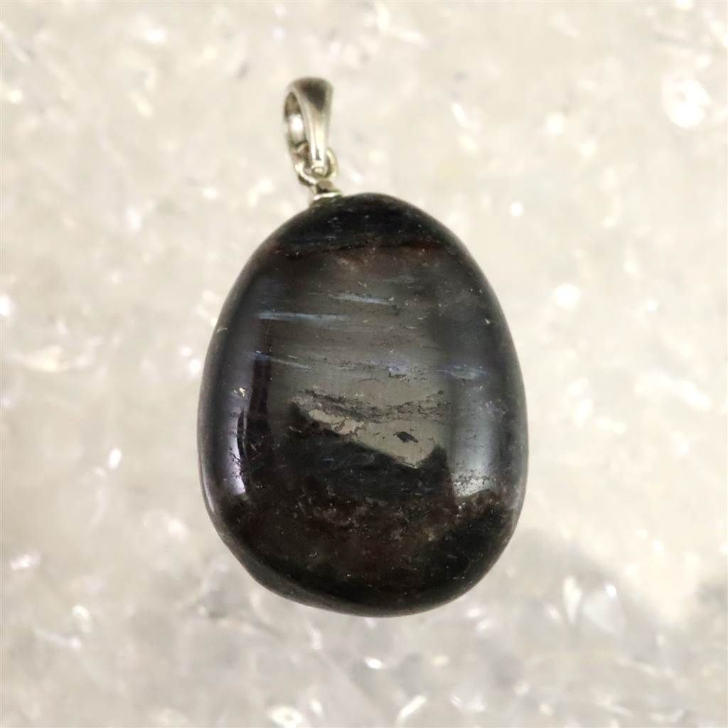 H&E社 アルベゾナイト アルベゾン閃石 タンブル ペンダント 6.6g