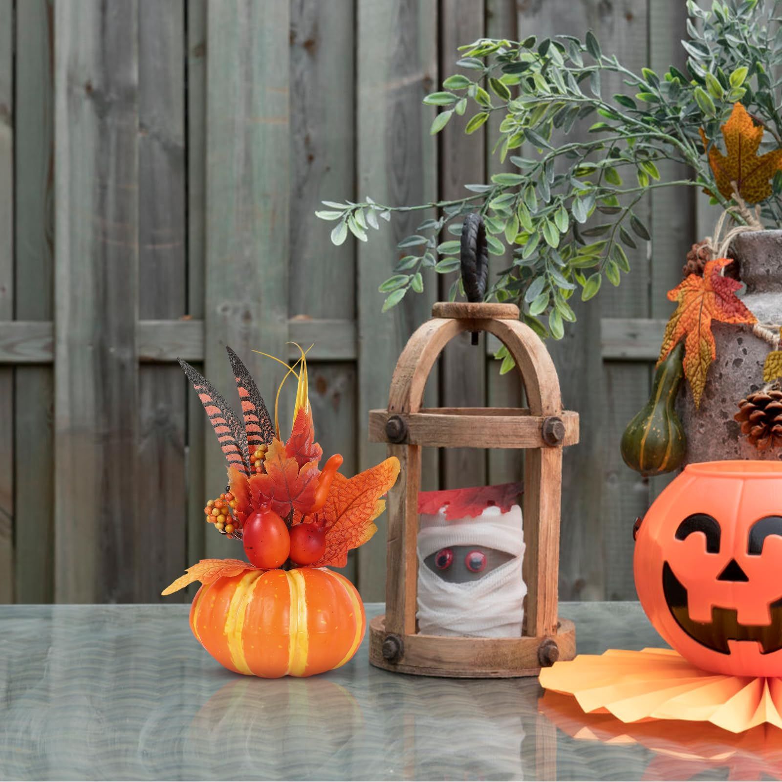 ハロウィン 飾り かぼちゃ 薄 置物 カボチャ置物 ハロウィン置物 