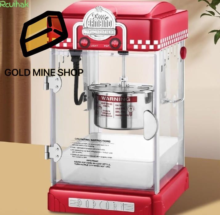 ポップコーンメーカー 業務用ポップコーン製造機 新しい小型ポップコーンマシン 簡単 自動 家庭用 安全 ホームパーティ イベント 大活躍 お菓子作り 調理家電 電気ポップコーンマシン ピンク WWW_KANDAIZUMI_COM