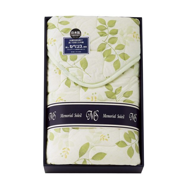 抗菌防臭わた（セベリス）入り キルト敷パット メモリアルソレイユ MS2480香典返し 御供 粗供養 詰め合わせ ギフト プレゼント 割引 景品 品物 新築祝い 結婚内祝い 出産内祝い ご挨拶 引っ越