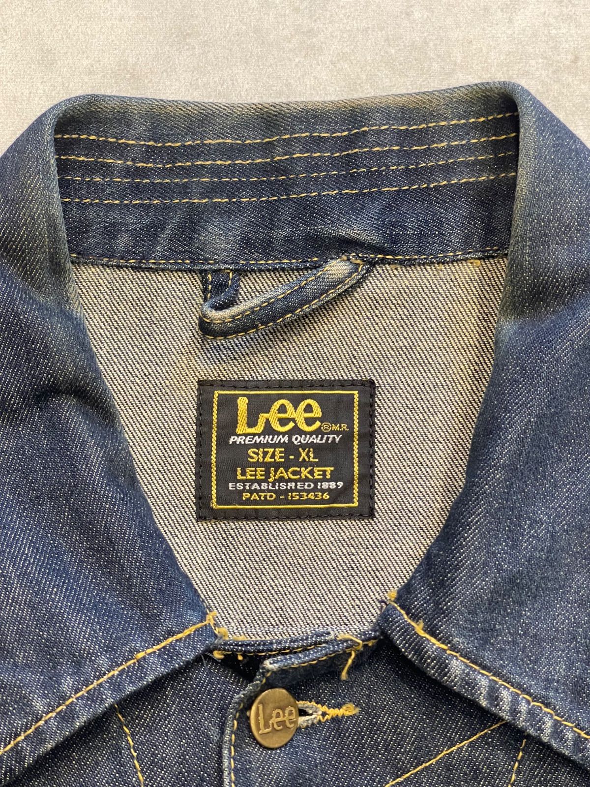 Lee 191-LB リー デニムジャケット ブランケット メンズ ヴィンテージ