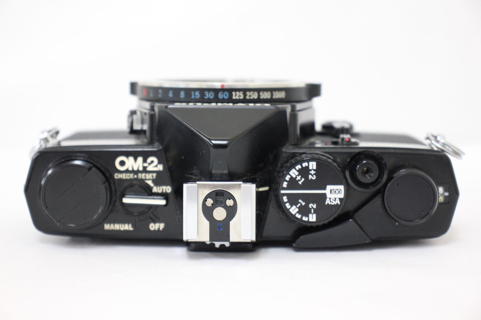 ファインダー内腐食無し OLYMPUS OM-2N + 他レンズ3本セット 返品保証】 オリンパス Olympus OM-2N ブラック Zuiko MC Auto-s