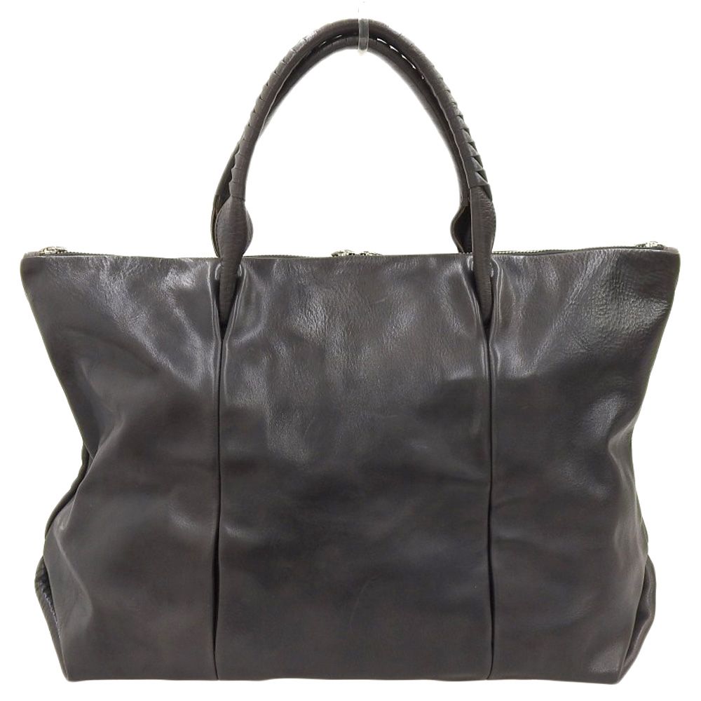 美品 コーネリアンタウラス cornelian レザー トート バッグ 黒