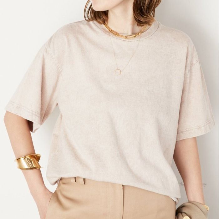 Deuxieme Classe (ドゥーズィエムクラス) Spice color Tシャツ 24070500715010 ベージュ FREE Deuxieme Classe (ドゥーズィエムクラス) 24070500715010 Spice color