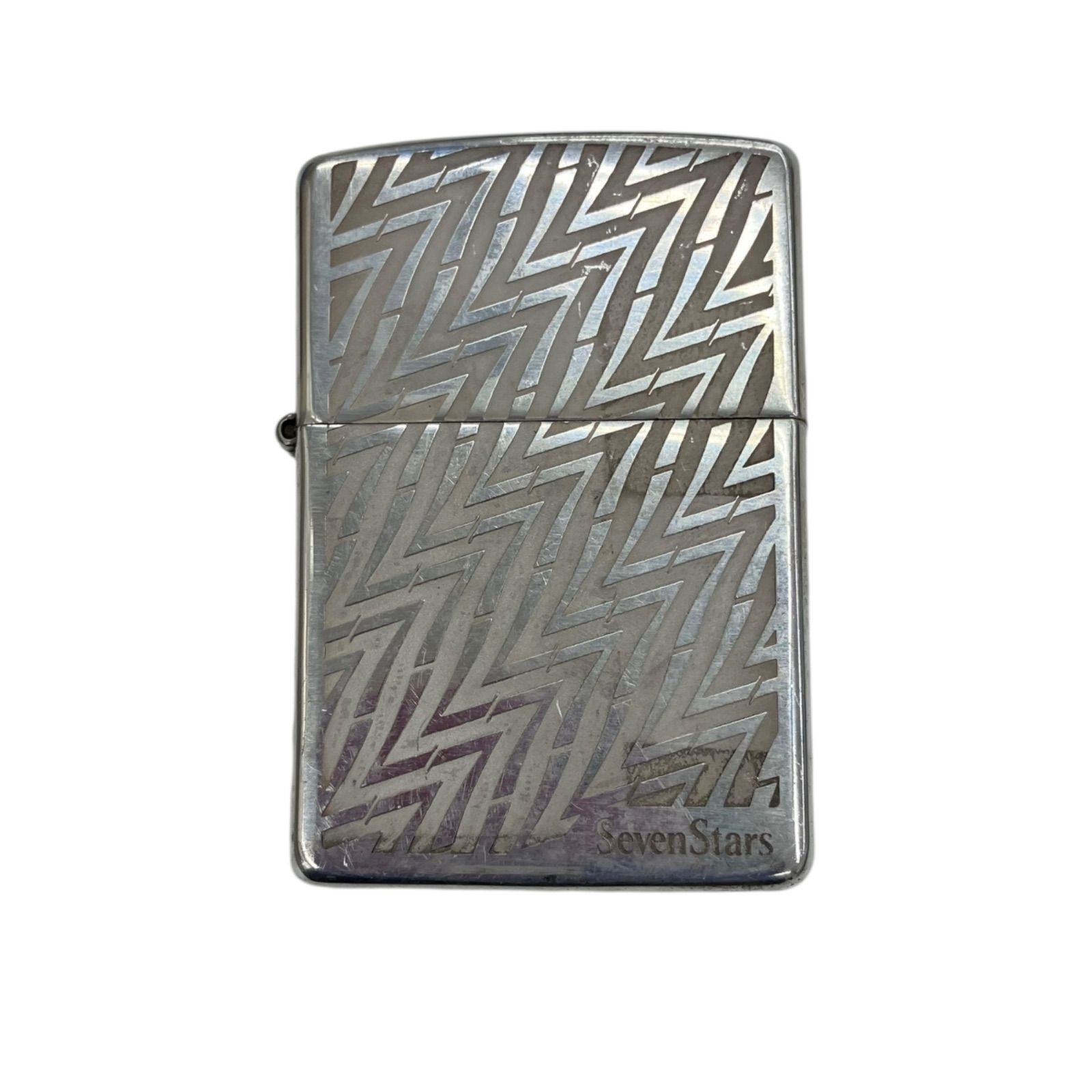 170593 ZIPPO ジッポー スターリングシルバー SEVEN STAR セブンスター 2004年製
