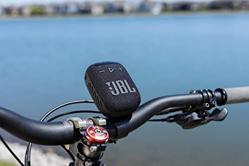 JBL WIND3 スピーカー 防水 防塵 黒 ブラック JBLWIND3JN JBL WIND3 Bluetoothスピーカー 防水防塵/ハンズフリー通話/自転車取付