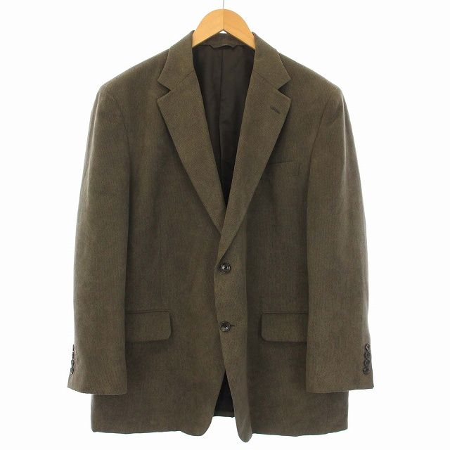 リージェントハウス Regent House テーラードジャケット シングル サイドベンツ 102 E6 茶 ブラウン /TK