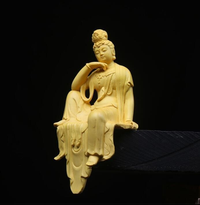 銅細工 自在観音像 仏像 装飾品 工芸品 美術品 置物 精密細工 木彫り 仏像 自在観音 観音像 置物 彫刻 - メルカリ