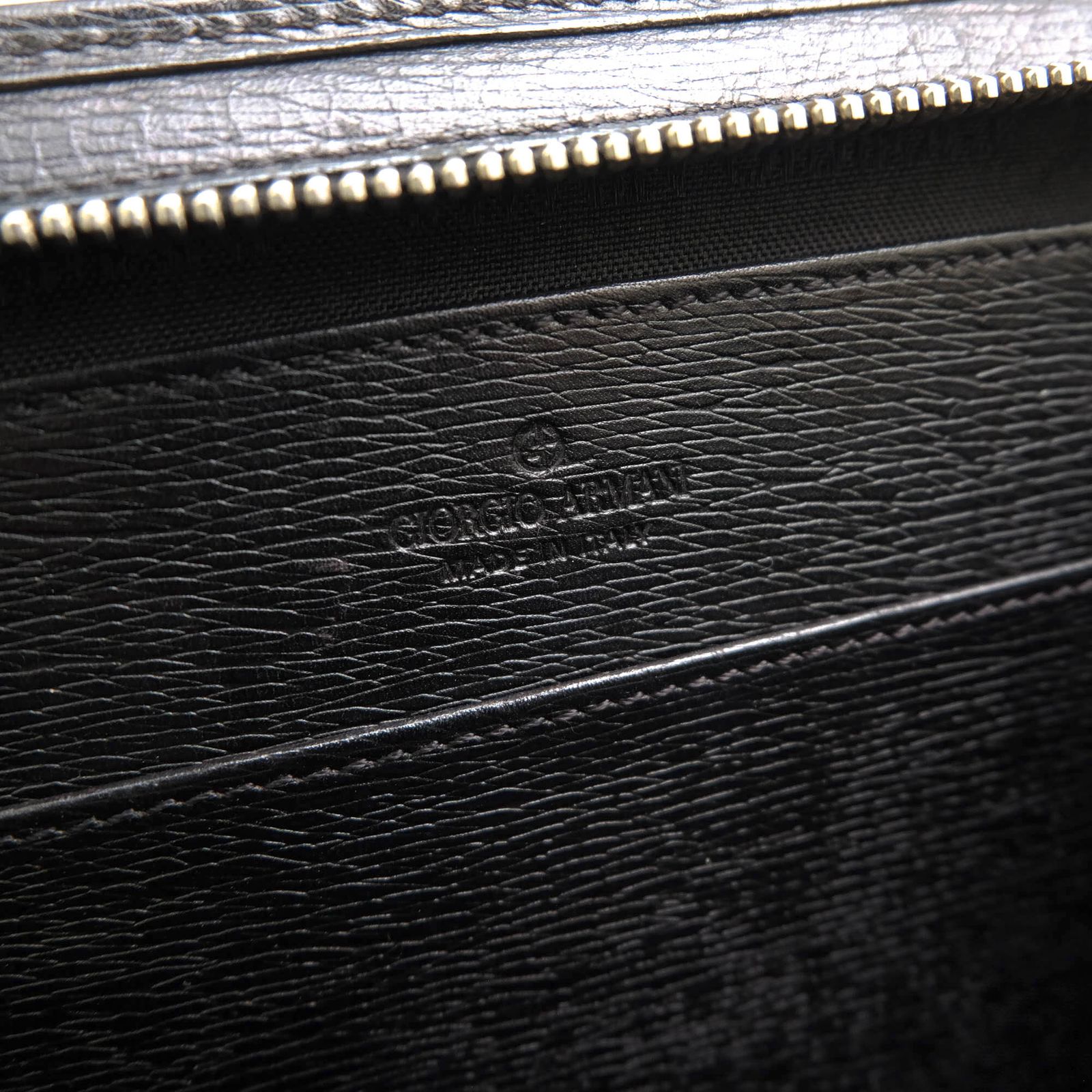 セール実施中。 アルマーニ GIORGIO ARMANI バッグ セカンドバッグ クラッチバッグ 鞄 メンズ 男性 男性用 レザー 革 本革 ブラック 黒 YGM077 YC029 P.DOCUMENTI C ZIP オーガナイザー ラウンドジップ ラウンドファスナー 品質保証で、高速配送！