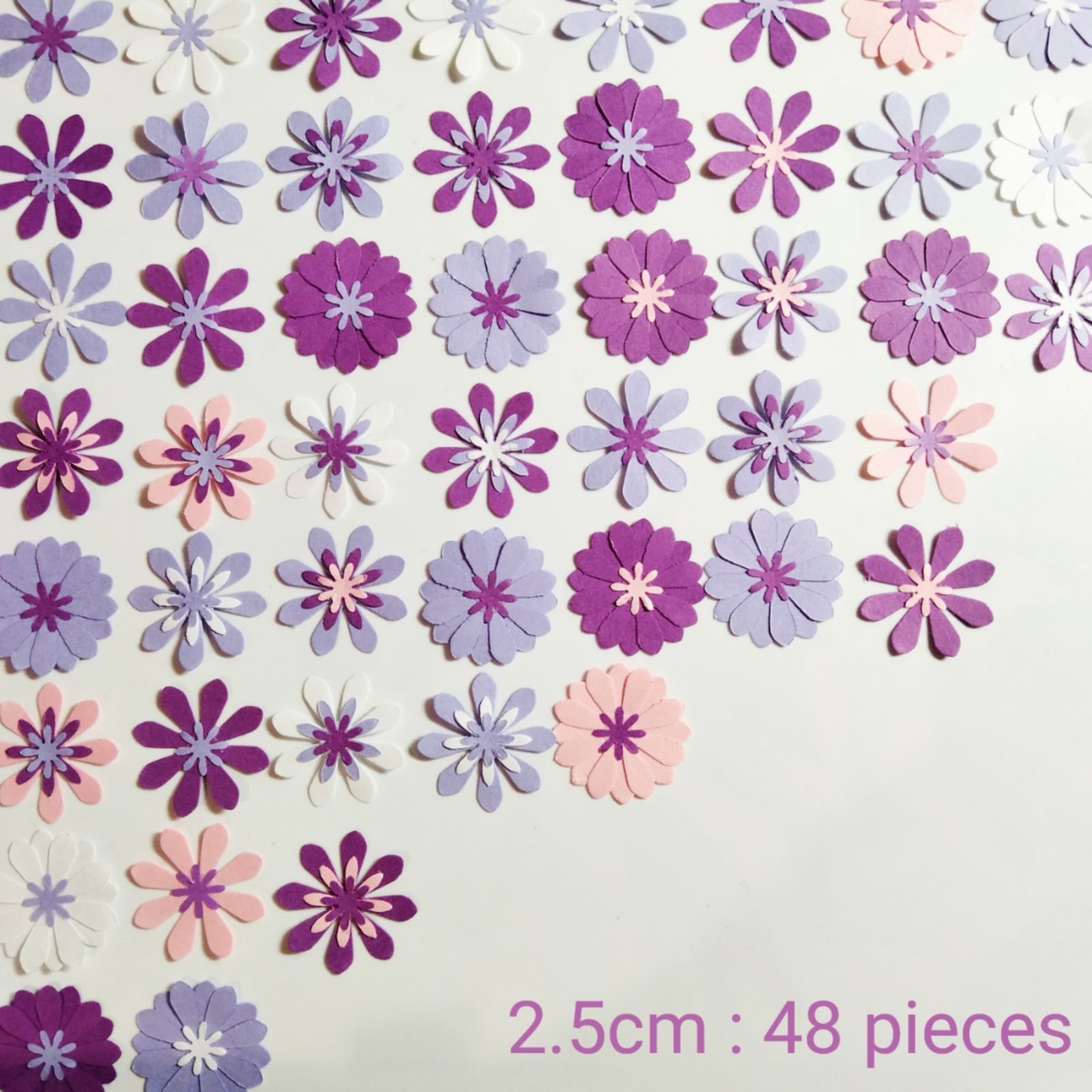 花 クラフトパンチ アルバム 壁面 卒園 スクラップブッキング 装飾 誕生日 Lilac craft メルカリ