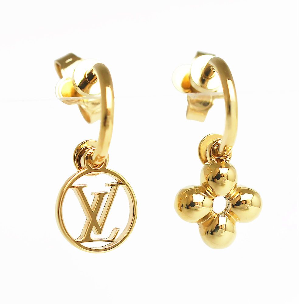 LOUIS VUITTON フラワーピアス 箱付き 美品】ルイヴィトン LOUIS VUITTON フラワーフル ピアス M68131