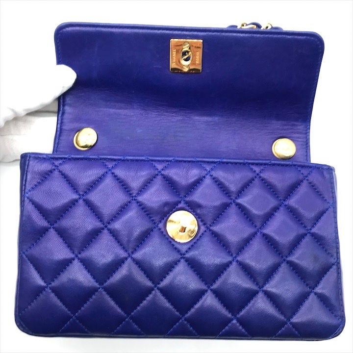 良品 CHANEL シャネル ココマーク ミニ マトラッセ ラムスキン 良品 CHANEL シャネル ココマーク ミニ マトラッセ ラムスキン