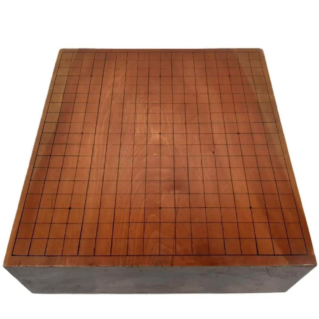 囲碁盤 榧 碁盤 囲碁 ヘソあり 蛤碁石 はまぐり 脚付 作者名あり 1937年