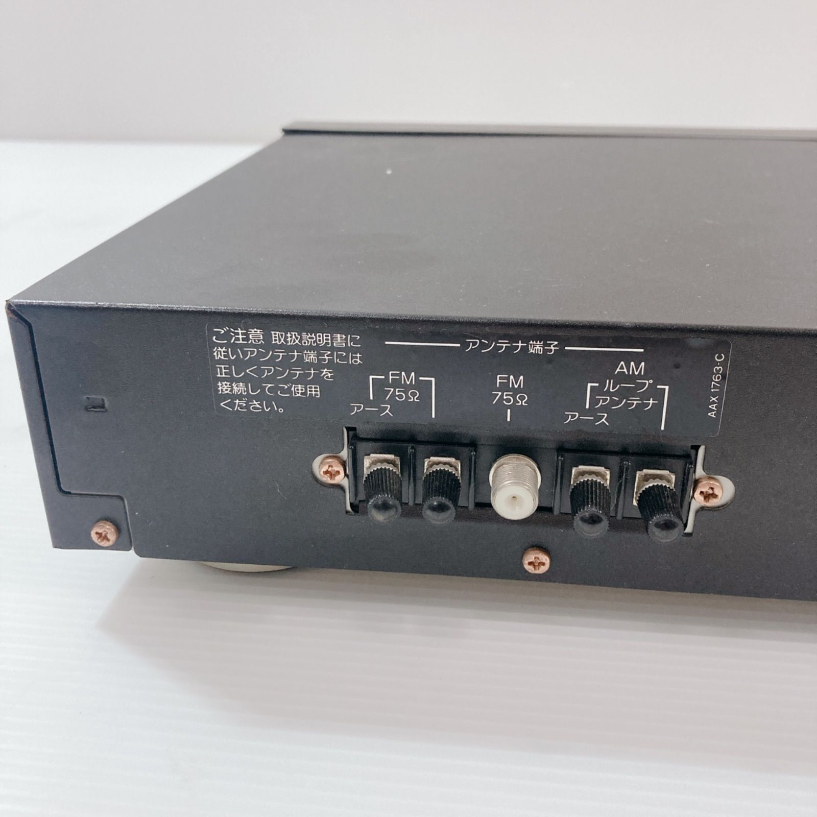 ☆値下げ‼️パイオニアF-03 FM/AM デジタルシンセチューナー・アンテナ