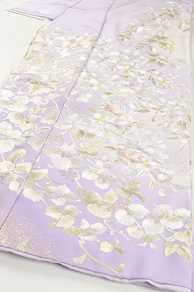 【和遊館】EHC1974　仕立付！超細密手刺繍『尾峨佐染繍』丹後ちりめん高級訪問着　松竹梅