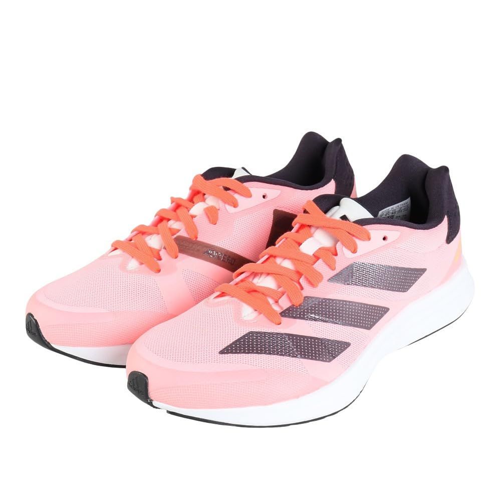 アディダス adidas ランニングシューズ アディゼロ RC 4 ワイド ピンク JH7199 スニーカー 軽量 幅広 トレーニングシューズ 部活 マラソン ピンク|２５．０|Men s ピンクスパーク|ピンクスパーク 25.0 cm