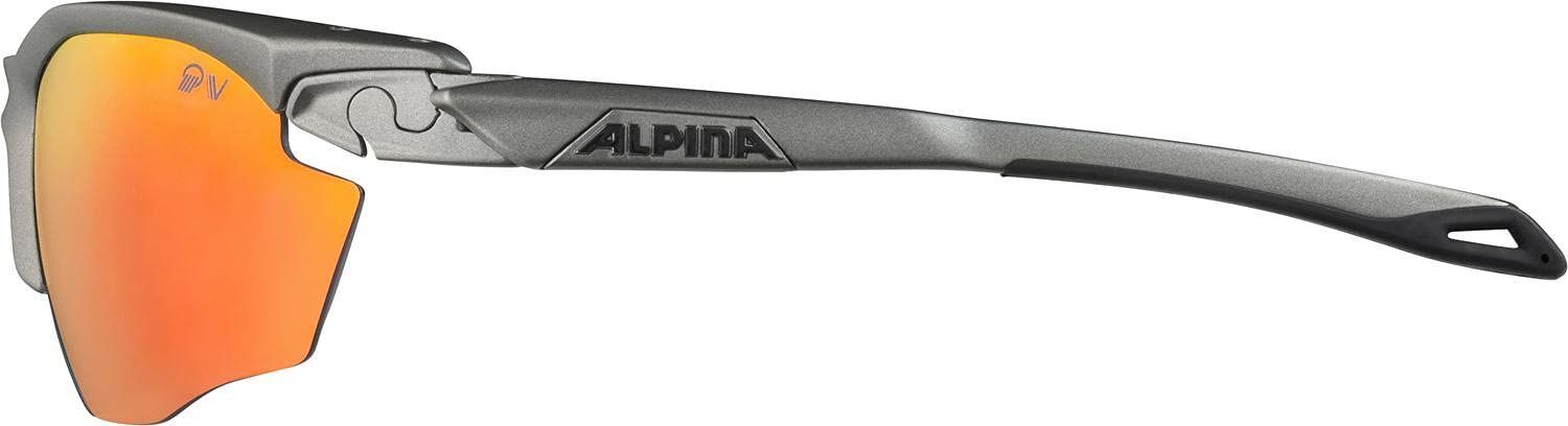 色: クールグレイマット】ALPINAアルピナ スポーツサングラス 偏光 調