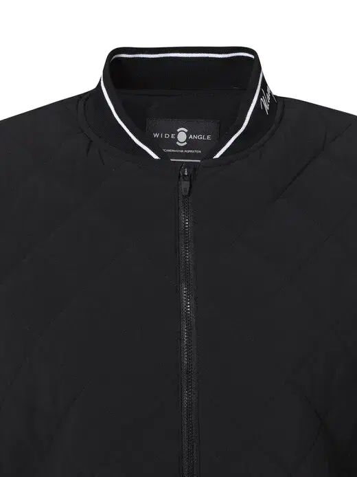 W.ANGLE ワイドアングル レディース キルティング ブルゾン ジャケット 黒 85 90