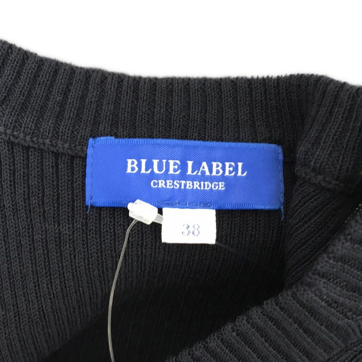 BLUE LABEL CREST BRIDGE　ワンピース　青　M 38 ブルーレーベルクレストブリッジ ワンピース38 （BLUE LABEL