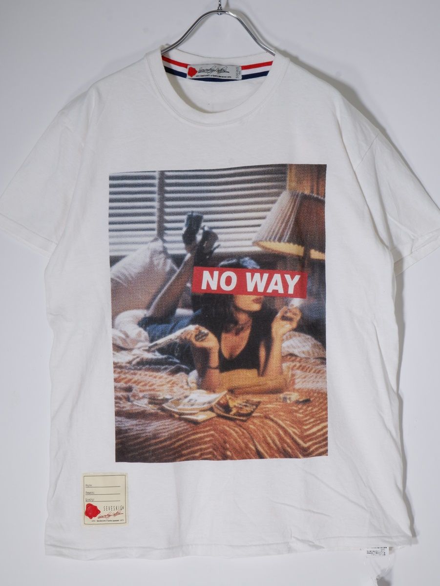 SEVESKIGシブセグ MID-SUMMER-T-SHIRT NO WAY GIRL Tシャツ【M