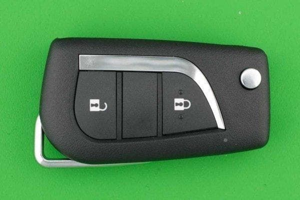 トヨタ（ハイエース）・ジャックナイフ型キーレス 純正品同等の基盤付き カット込み トヨタ（ハイエース）・ジャックナイフ型キーレス 純正品同等の基盤