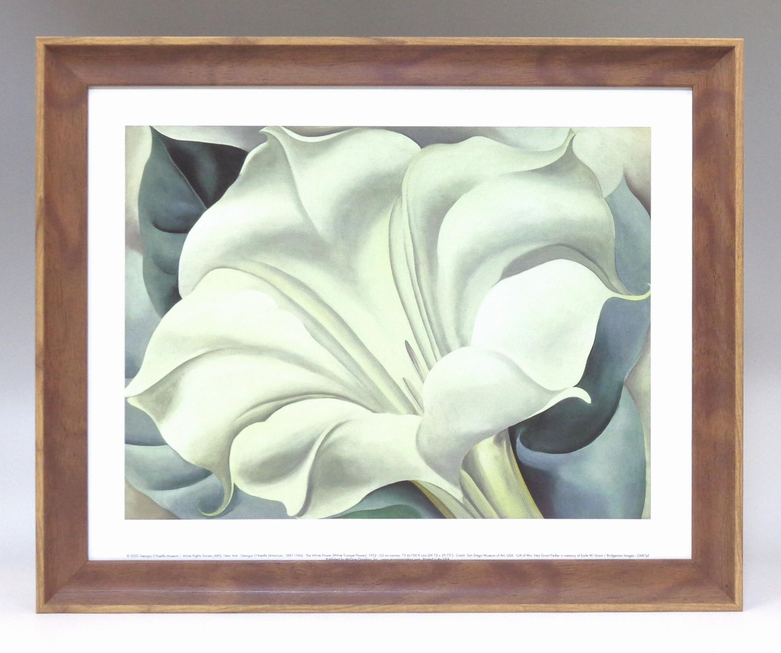 新品☆額付アートポスター☆ジョージア・オキーフ☆O'Keeffe