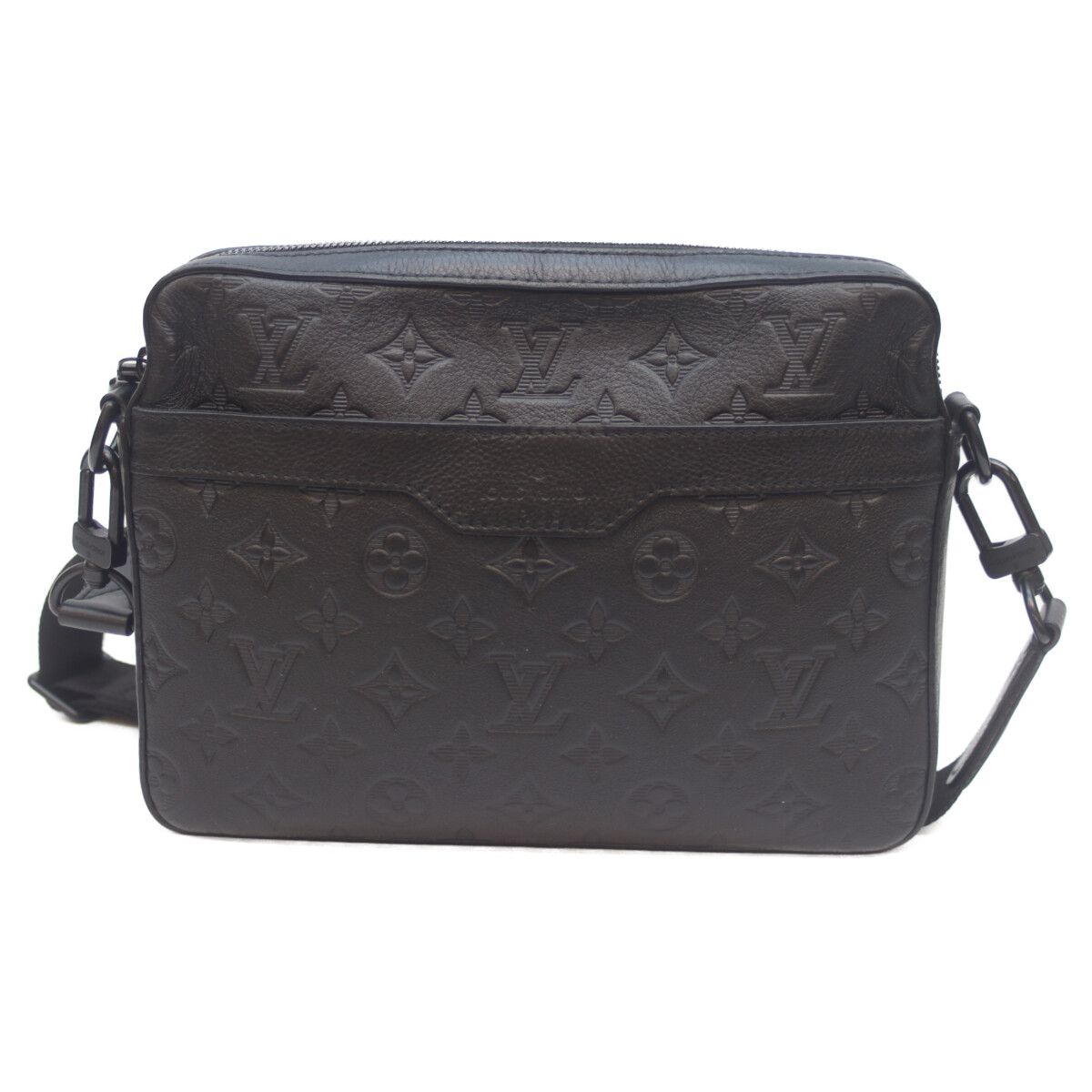 新品同様◎ルイヴィトン トリオ•メッセンジャー モノグラム・シャドウM46602 LOUIS VUITTON ルイヴィトン M46602 ﾓﾉｸﾞﾗﾑｼｬﾄﾞｳ ﾄﾘｵﾒｯｾﾝｼﾞｬｰ