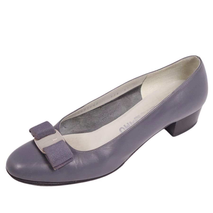 サルヴァトーレ フェラガモ パンプス ヴァラ カーフレザー シューズ 靴