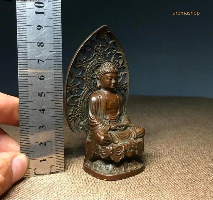 送料無料！銅仏像 釈迦摩尼 阿弥陀仏 阿弥陀仏銅像 仏像 仏教