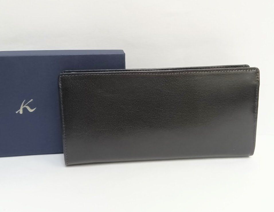 未使用！Kitamura/キタムラ☆レザー・長財布 メンズ NH0809