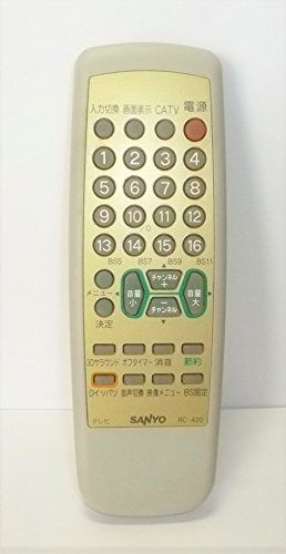 サンヨー SANYO テレビリモコン RC-420