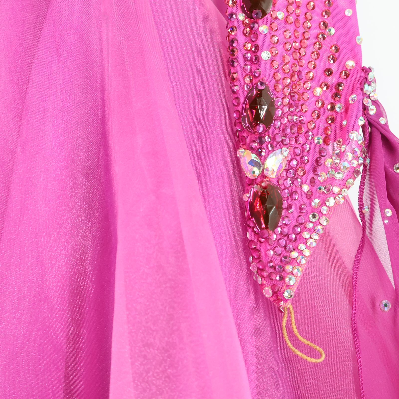 【美品】社交ダンス ドレス ロングワンピース タカダンス フロート付 imgrc0137270924.jpg