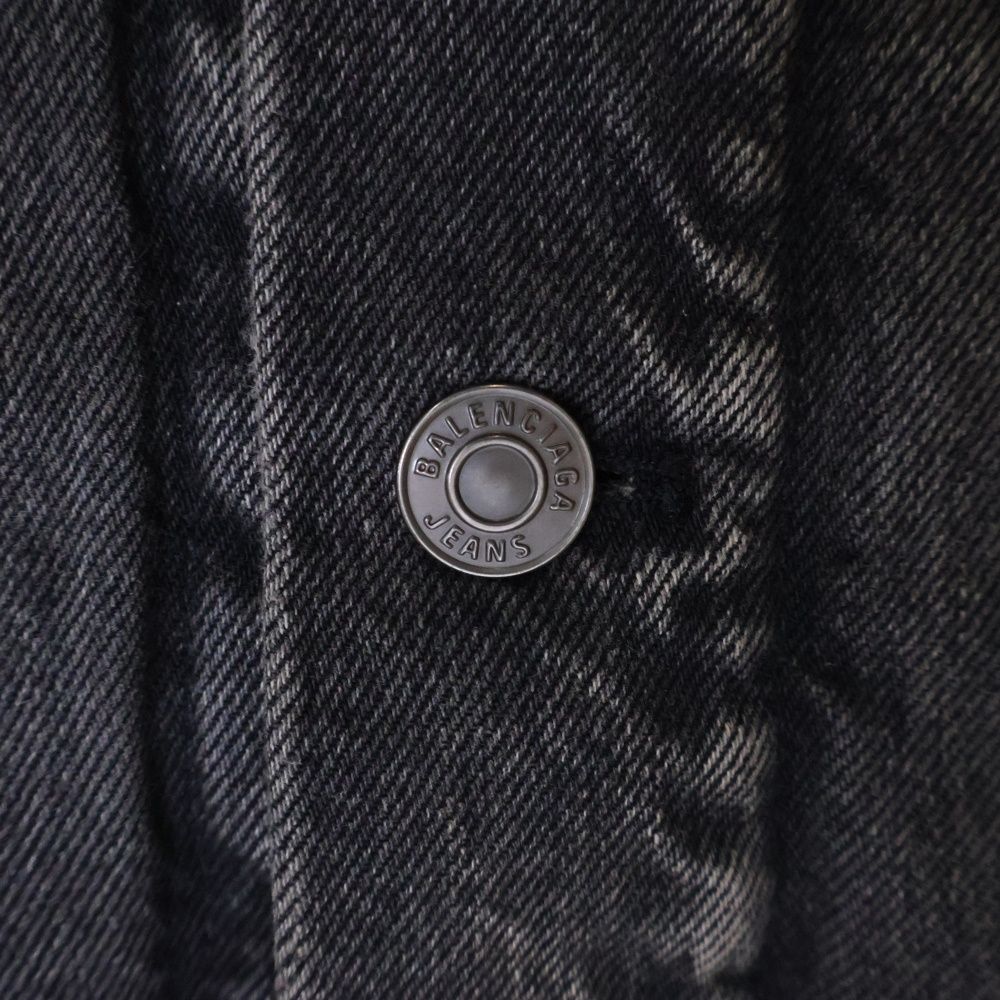 バレンシアガ ノートルダム デニムジャケット BALENCIAGA (バレンシアガ) Notre Dame Denim Jacket ノート