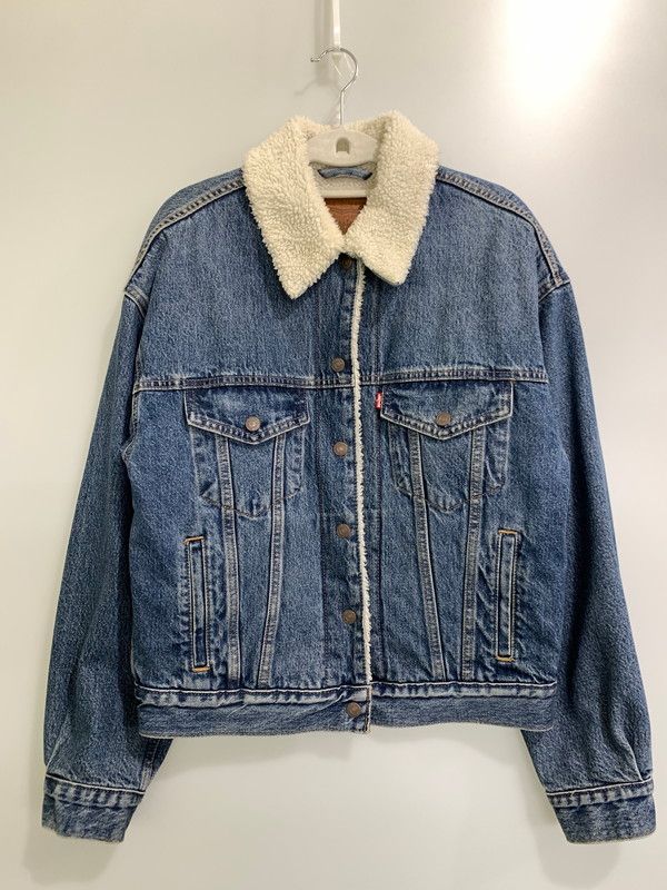 Levi s リーバイス WOMEN S 90S SHERPA TRUCKER JACKET PC9-A4435 シェルパ トラッカー ジャケット アウター 169-250513-yn-31-min