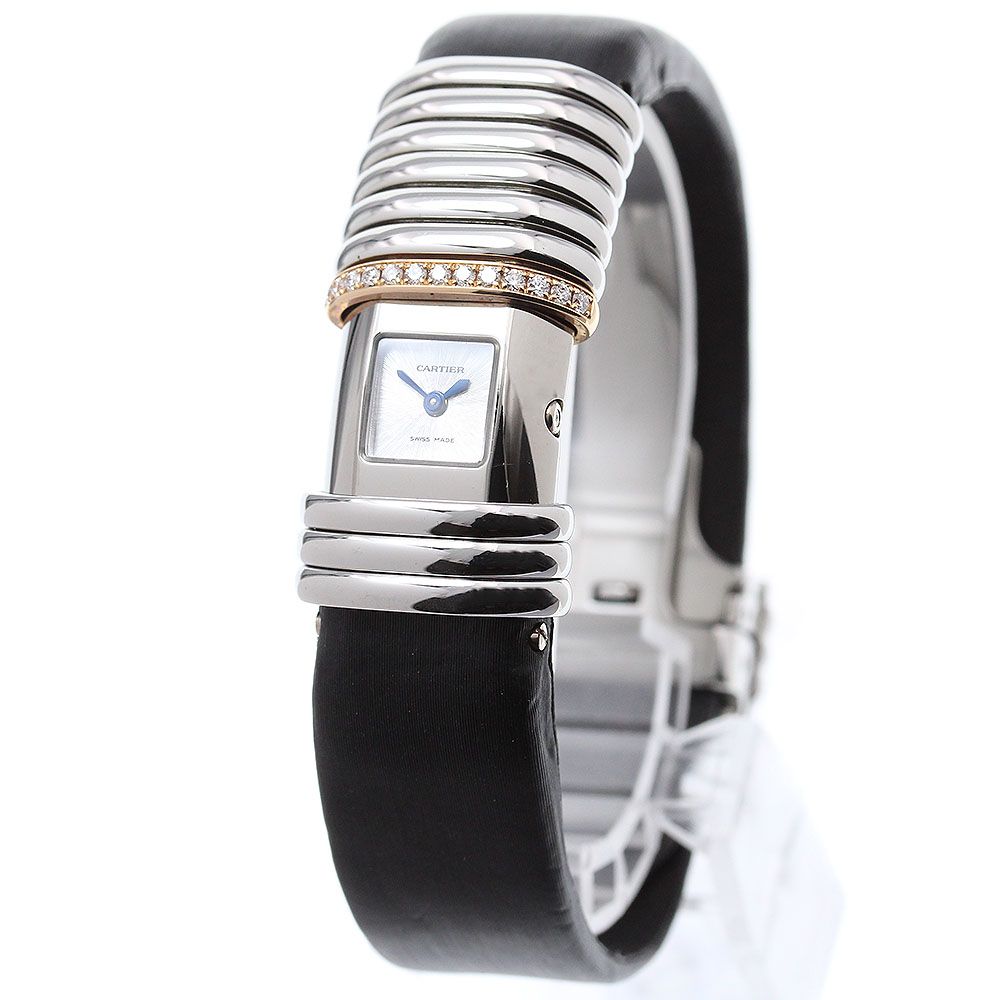 カルティエ CARTIER WT000830 デクラレーション ダイヤ クォーツ