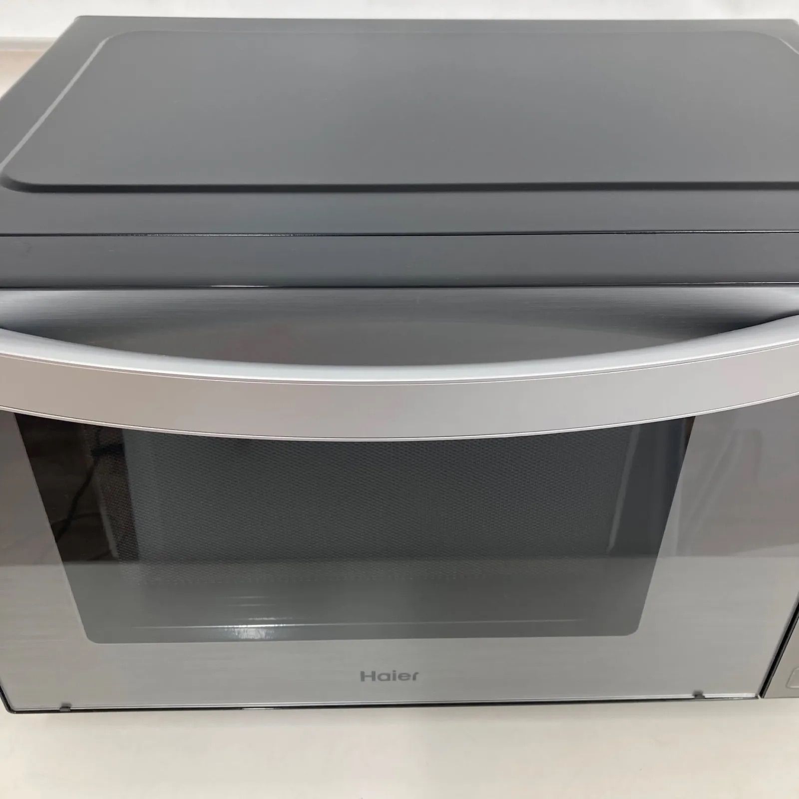 Haier 美品 高年式 電子レンジ JM-XP2FH18G ステンレスブラック 電子レンジ JM-XP2FH18G-XK ステンレスブラック [18L /50/60Hz