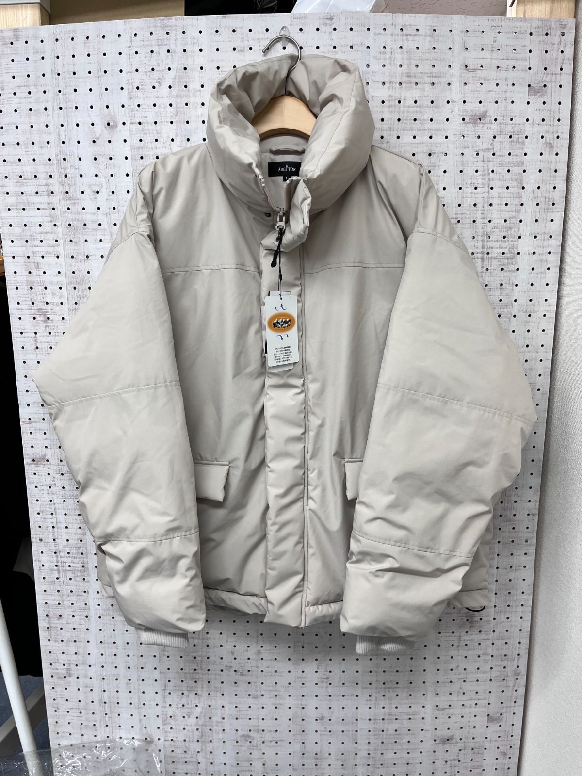 50%OFF ABETTOR/ポリタスランファイバー中綿ハーフジャケット（機能綿 