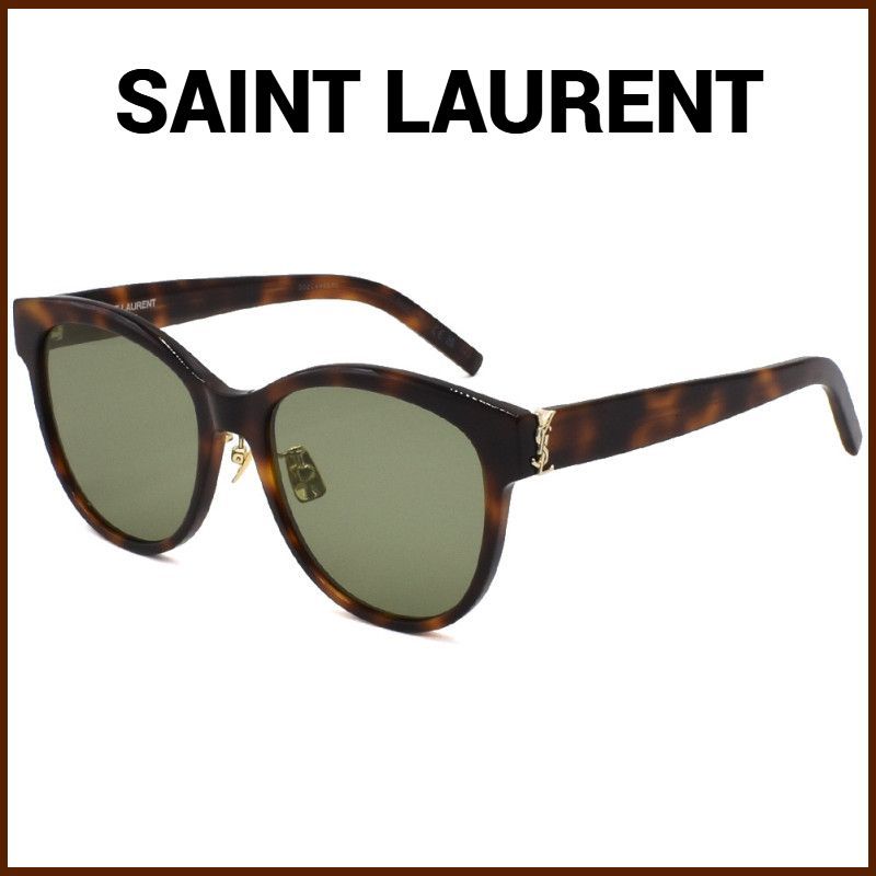 SAINT LAURENT サンローラン メガネ フレーム ハバナ - 通販