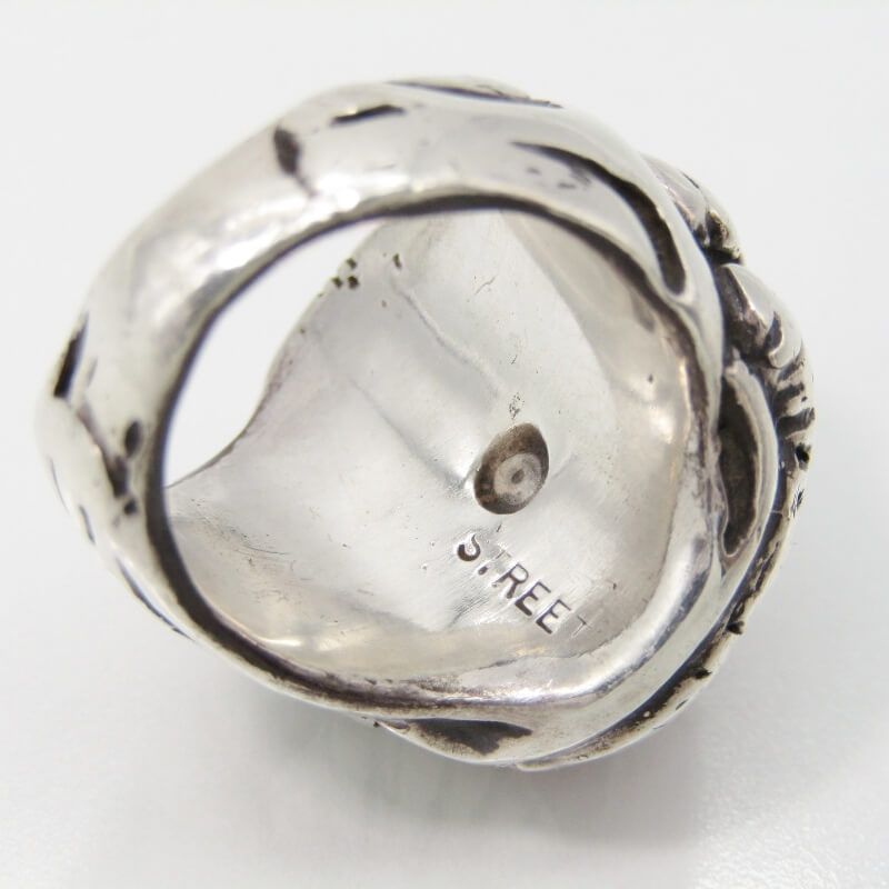 ALEX STREETER アレックスストリーター リング NEW ANGEL HEART RING ニューエンジェルハート SV925 ユニセックス  指輪 9号 28007412