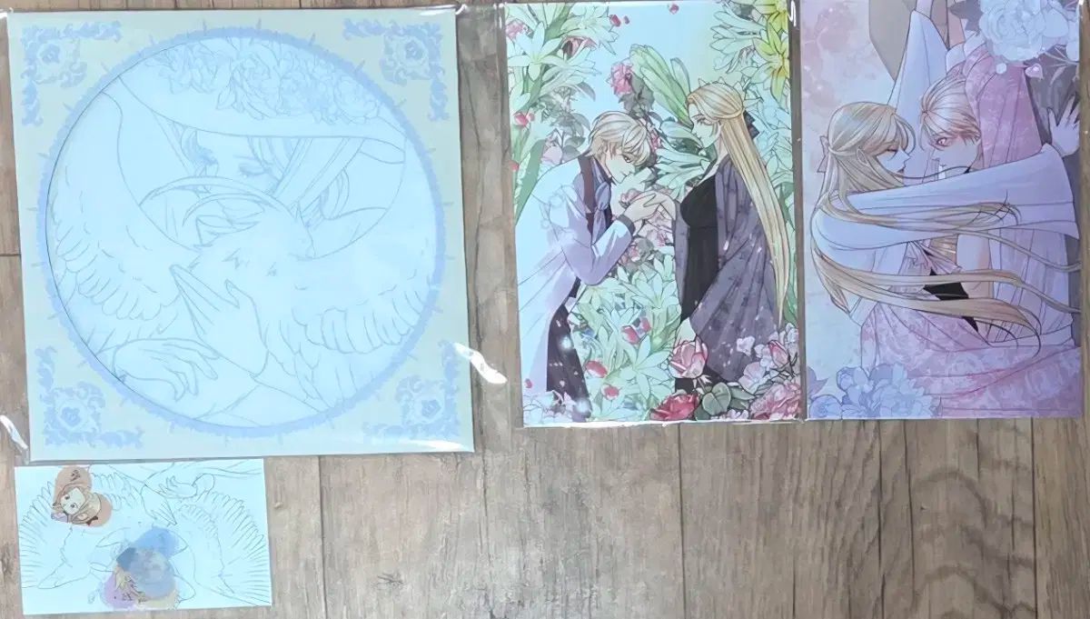 まとめ売り WORLD ウェブトゥーンFestival 再婚皇后 ハンカチ デコピック はがき ロマンスファンタジー ウェブトゥーングッズ