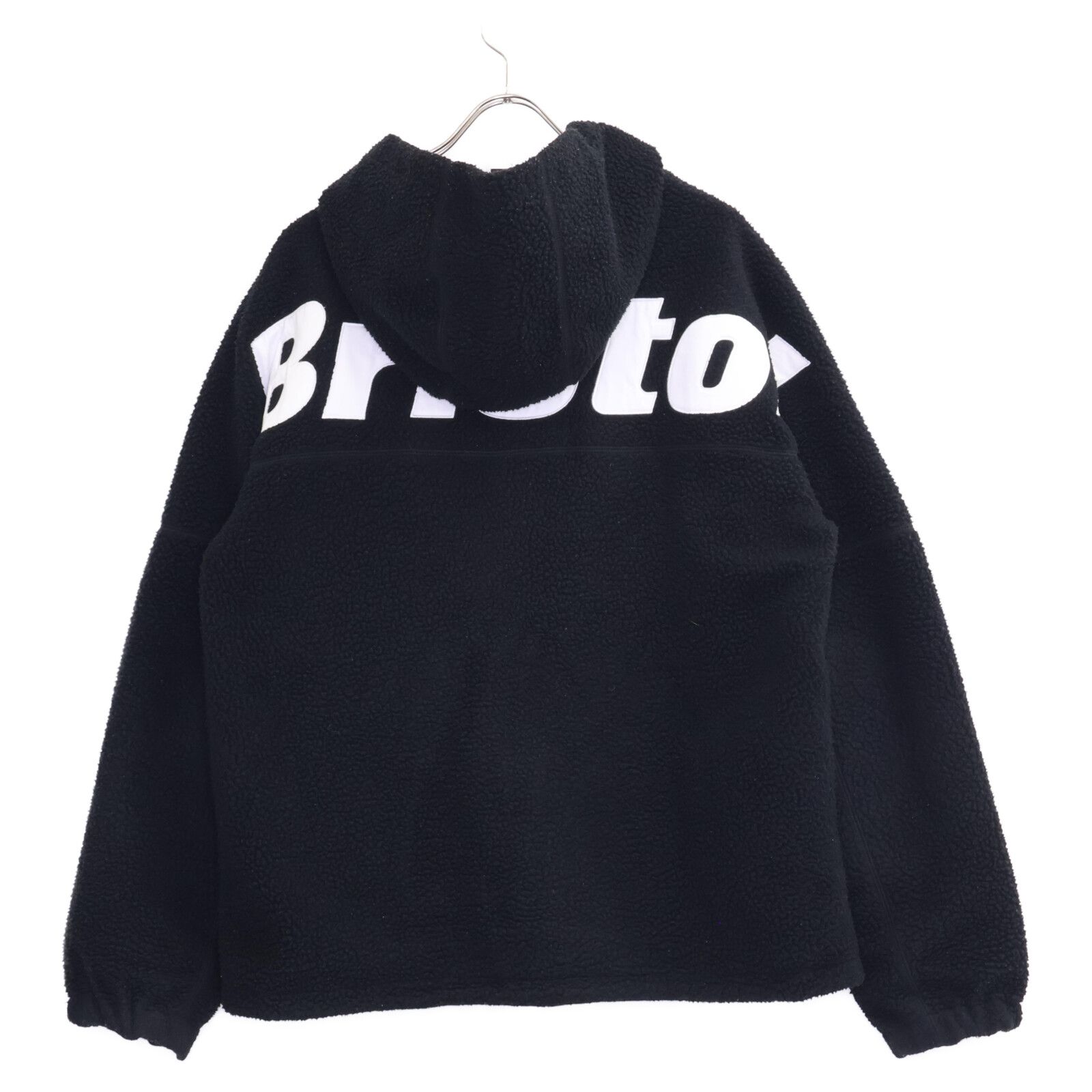 FCRB】ボアフリースビッグロゴフーデッドブルゾン