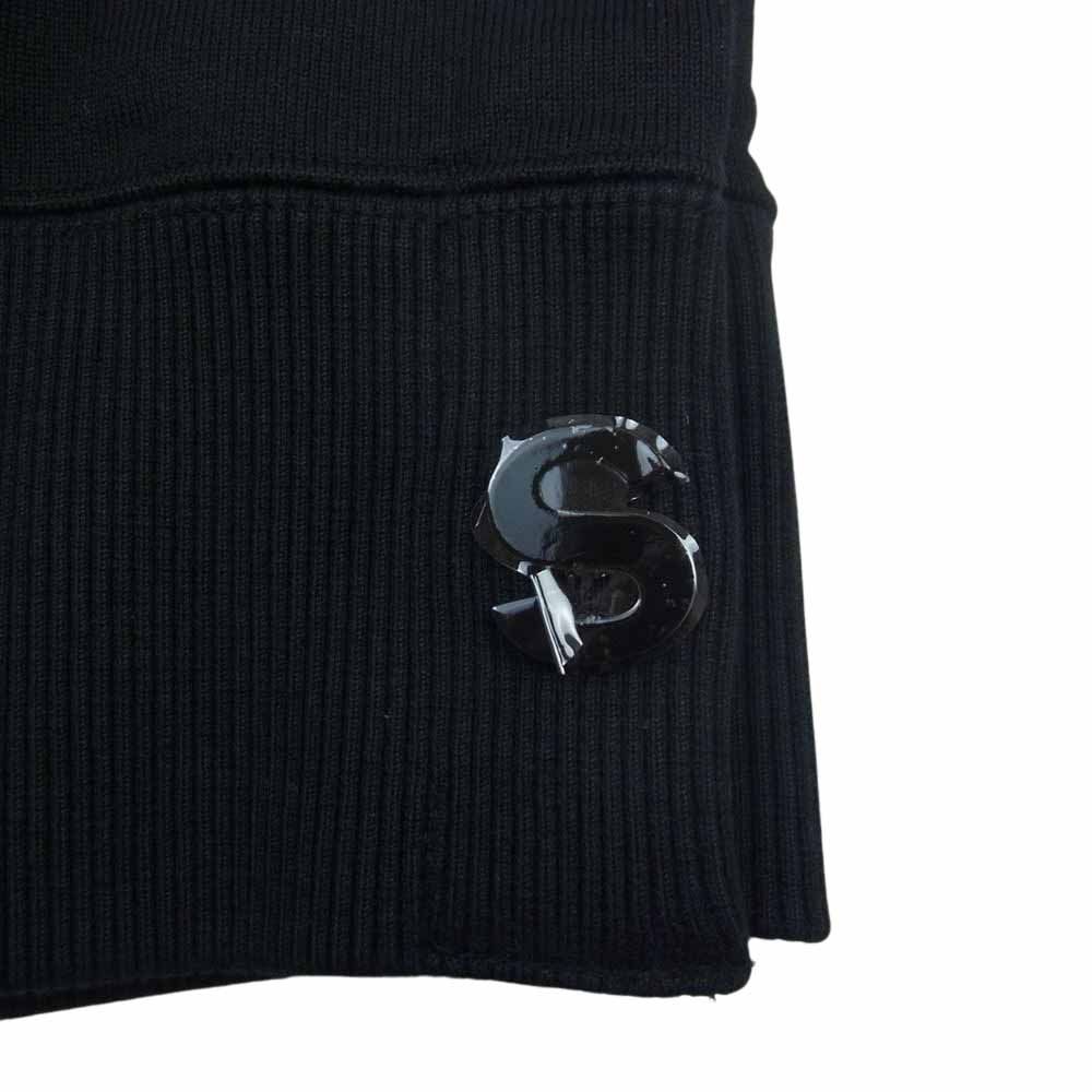 Sacai サカイ 23SS SCM-070 S Sweat Jersey Hoodie Black スウェット ジャージー フーディー パーカー ブラック系 3【新古品】【未使用】【中古】 Sacai サカイ 23SS SCM-070 S Sweat Jersey Hoodie Black スウェット