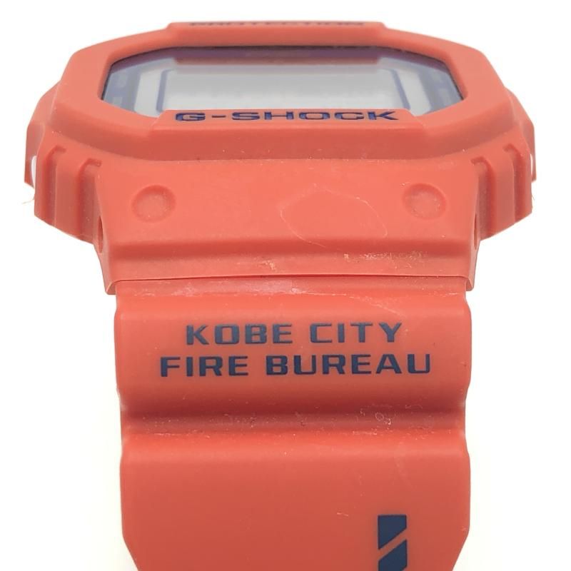 G-SHOCK 神戸市消防局救助隊50thモデル オレンジ 電池なし G-SHOCK 神戸